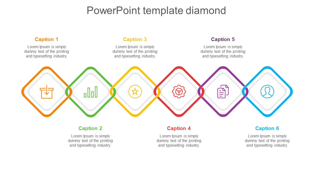 50033-powerpoint template diamond